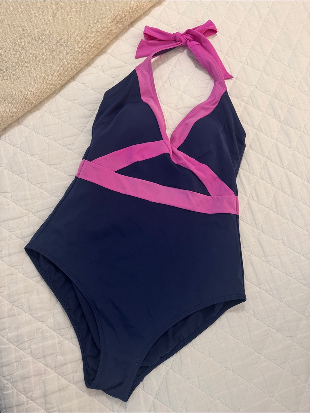 Boden Kefalonia Halter Bathingsuit size 10L